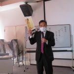 講師　仲田昭一氏　渋沢栄一が人形交流を通じて、日米関係改善につとめたと話された