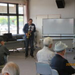 石川さんサックス演奏