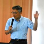 第５回楽習会講師の紹介　日立警察署生活安全課 江面祐一課長