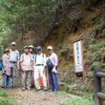 約１㎞先の用水分岐点「日棚分水工」