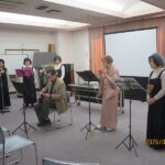 音楽会第２部　コカリナ６人グループ「ひなたぼっこ」の皆さん
