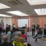 J-net元自主活動グループ「ケーナフレンズ」と「ひなたぼっこ」のコラボ演奏